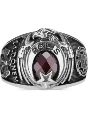 Anı Yüzük 14.dönem Selçuklu Kartallı Polis Yüzüğü