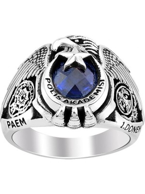 Anı Yüzük Kartal Başlı Polis Akademisi Yüzüğü