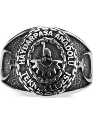 Anı Yüzük Haydarpaşa Anadolu Teknik Lisesi Okul Yüzüğü