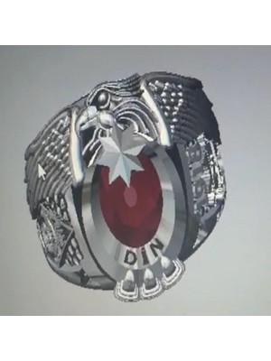 Anı Yüzük Azerbaycan Ordusu Yeni Azerbaycan Haritası Yüzüğü