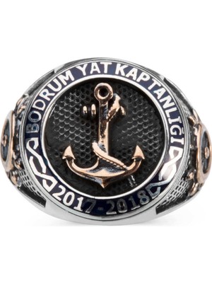 Anı Yüzük Bodrum Mesleki ve Teknik Anadolu Lisesi Yat Kaptanlığı Bölümü 2018 Yüzüğü