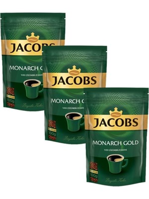 Jacobs Monarch grold 100 grr*3 Adet