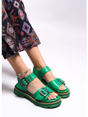 Riccon Syanlond Kadın Sandalet 0012740