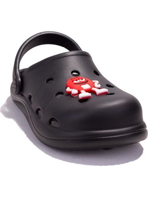 Dagoster DJA75-CRS01BB Siyah Ortopedik Günlük Erkek Çocuk Spor Terlik