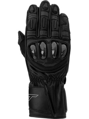 Rst S1 Deri Motosiklet Eldiveni Siyah