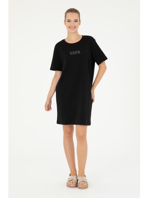 U.S. Polo Assn. Kadın Siyah Elbise (Örme) 50289208-VR046