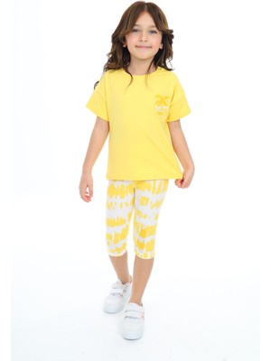 Toontoy Club Kız Çocuk Baskılı Kaprili Takım