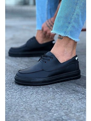 Wagoon WG506 Kömür Erkek Saraclı Casual Ayakkabı