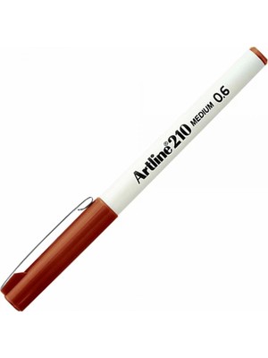 Artline EK-210N Keçe Uçlu Kalem 0.6mm Kahverengi