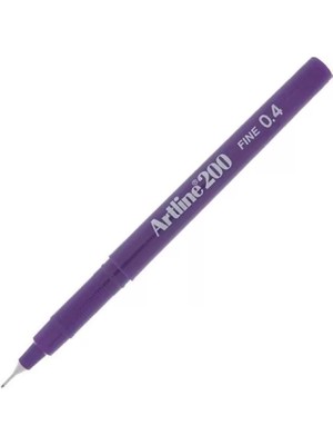 Artline EK-200N Fineliner Keçe Uçlu Kalem 0.4mm Mor