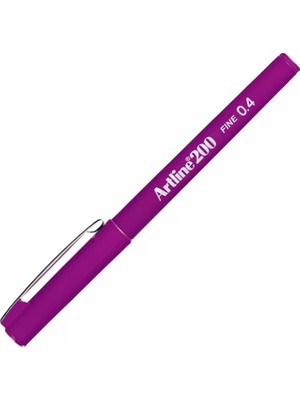 Artline EK-200N Fineliner Keçe Uçlu Kalem 0.4mm Magenta