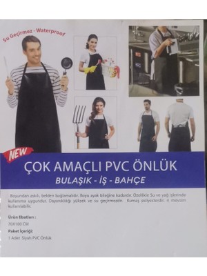 Lisinya LISINYA174 Pvc Önlük - Çok Amaçlı Önlük 70 x 100