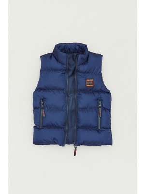 FullaModa Armalı Fermuarlı Çocuk Yelek