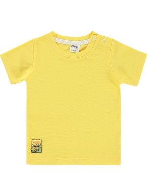 Civil Baby Erkek Bebek Tişört 6-18 Ay Sarı