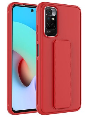 Redmi Note 11S Global Kılıf Şık ve Stantlı QStand Premium Kapak