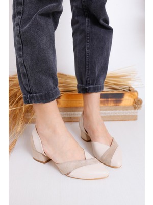 Shemard Leslie Topuklu Ten Cilt- Ayakkabı