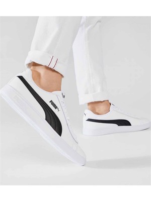 Puma Smash 3.0 Buck Beyaz Erkek Spor Ayakkabı - 392336 08