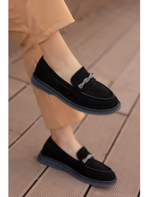 Shemard Fonto Nude Cilt Oxford Kadın Ayakkabı