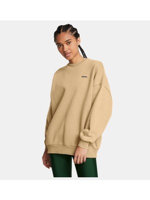 Kadın Ua Icon Heavyweight Fleece Oversized Bisiklet Yaka Sweatshirt 1386486-263