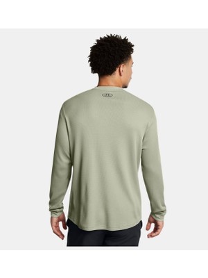 Under Armour Erkek Ua Dfo Waffle Henley Uzun Kollu Tişört 1302356-504