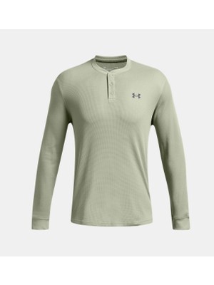 Under Armour Erkek Ua Dfo Waffle Henley Uzun Kollu Tişört 1302356-504