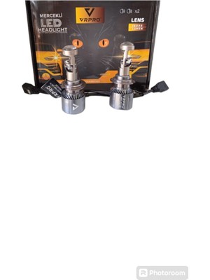 Vrpro H7 Mercekli Mini Kasa LED Far
