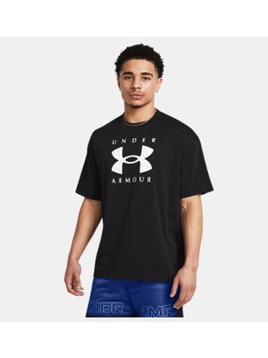 Under Armour Erkek Ua Heavyweight Oversized Branded Kısa Kollu Tişört 1389146-001