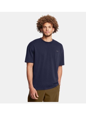 Under Armour Erkek Ua Heavyweight Oversized Logo Wash Kısa Kollu Tişört 1389147-410