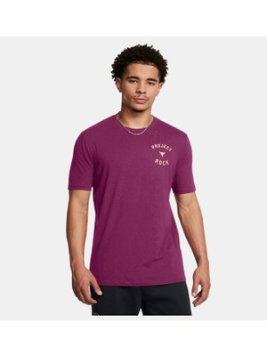 Under Armour Erkek Ua Project Rock 7 Kısa Kollu Tişört 1386878-505