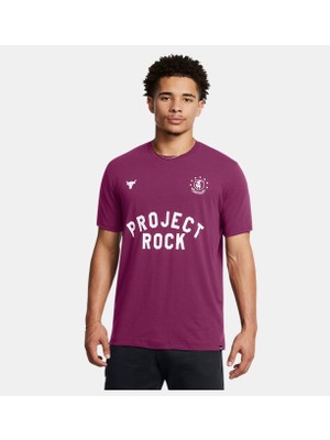 Under Armour Erkek Ua Project Rock Kısa Kollu Boh Tişört 1386890-505