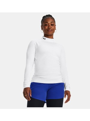 Under Armour Kadın Ua Cg Authentics Mockneck Uzun Kollu Tişört 1368702-100
