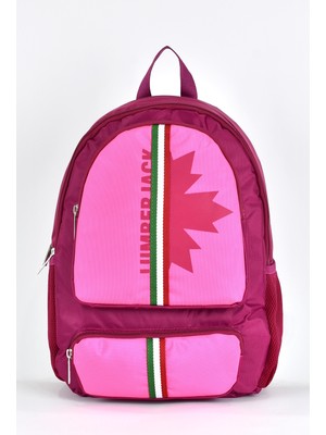 Lumberjack Okul Sırt Çantası Unisex Çok Gözlü Günlük Seyahat Sırt Çantası LMCAN24012-14