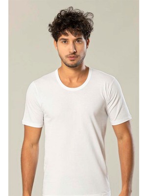 Erdem İç Giyim Erdem Beyaz Penye O Yaka T-Shirt 1150 Renk Beyaz Beden 51(L) 13