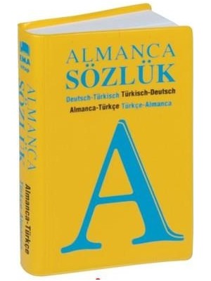 Almanca Sözlük Plastik Kapak