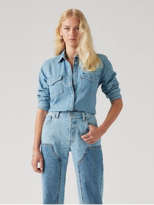 Levi's Essential West Denim Kot Gömlek - 16786-0018