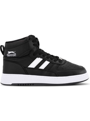 Slazenger Daphne Hıgh Sneaker Erkek Ayakkabı Siyah - Beyaz
