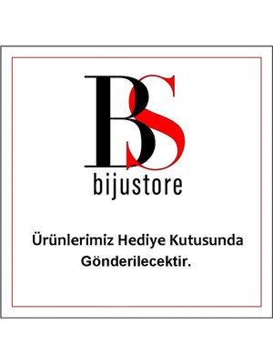 BijuStore Beyaz Renk Kesme Boncuk Kadın Kolye