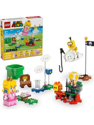 LEGO® Super Mario™ İnteraktif LEGO® Peach™ ile Maceralar 71441 - 6 Yaş & Üzeri Çocuklar için Oyuncak Yapım Seti (208 P)