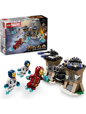 LEGO ® ǀ Marvel Iron Man ve Iron Ordusu, Hydra Soldier’a Karşı 76288 - 6 Yaş & Üzeri Çocuklar için Oyuncak Yapım Seti (135 P)