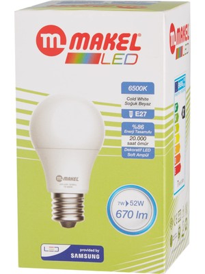 Makel | LED Ampul, E27  [7 W, 6500 K]