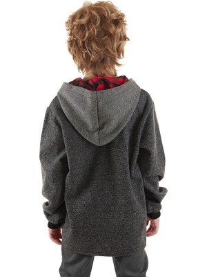 Denokids Dino Erkek Çocuk Kapüşonlu Sweatshirt