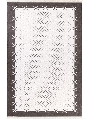 Evidea Soft Çift Taraflı Kilim - Antrasit - 120X180 cm