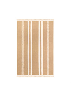 Evidea Soft Arya White Beige Kilim - Beyaz / Bej - 120X180 cm