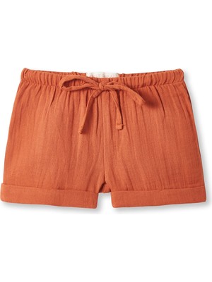 Petit Coral Unisex Çocuk Müslin Şort