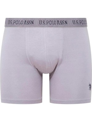 U.S. Polo Assn. 3'lü Modal Uzun Paça Erkek Boxer %47 Pamuk %47MODAL %6 Likra