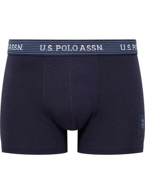 U.S. Polo Assn. Erkek Modal 3'lü Erkek Boxer %47 Modal %47 Pamuk %6 Likra