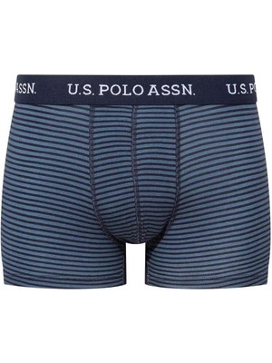 U.S. Polo Assn. Erkek Modal 3'lü Erkek Boxer %47 Modal %47 Pamuk %6 Likra