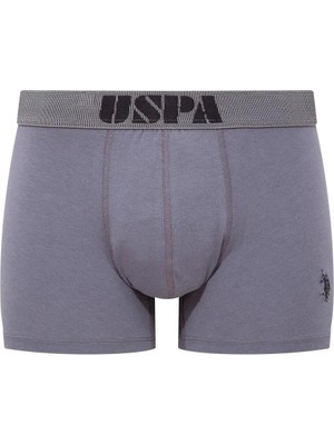 U.S. Polo Assn. Bordo Lacivert Antrasit 3'lü Modal Erkek Boxer %47 Modal %47 Pamuk %6 Likra