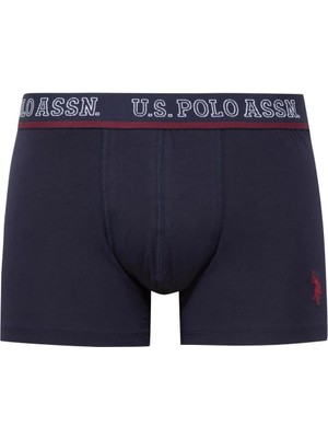 U.S. Polo Assn. 3'lü Pamuklu Likralı Erkek Boxer