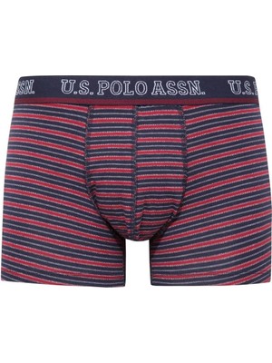 U.S. Polo Assn. 3'lü Pamuklu Likralı Erkek Boxer